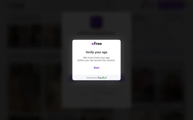 xfree.com : page d'accueil (capture floutée)
